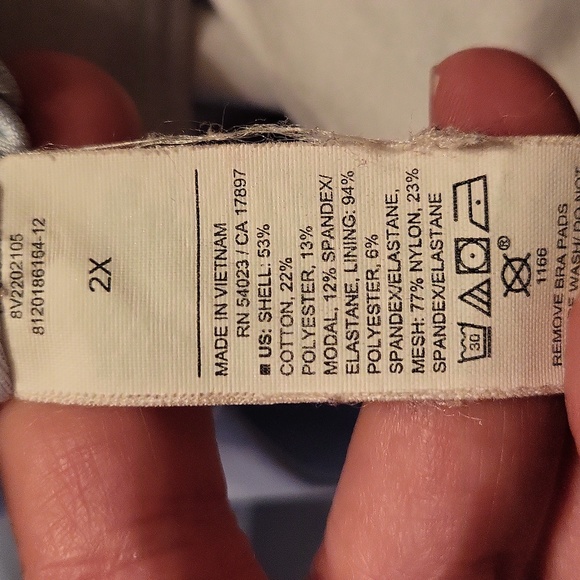 Old Navy active power chill light support  sport bra size 2X - Picture 4 of 4